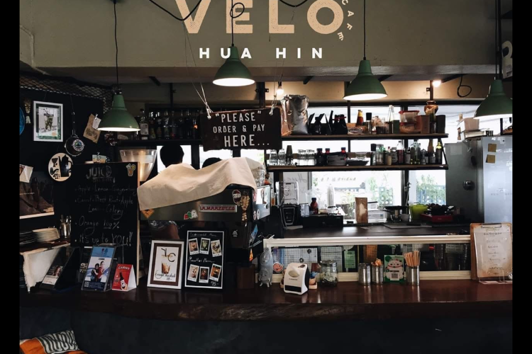 ร้านรับ คนละครึ่งพลัส หัวหิน Velo Cafe เวโล คาเฟ่ (หัวหิน)